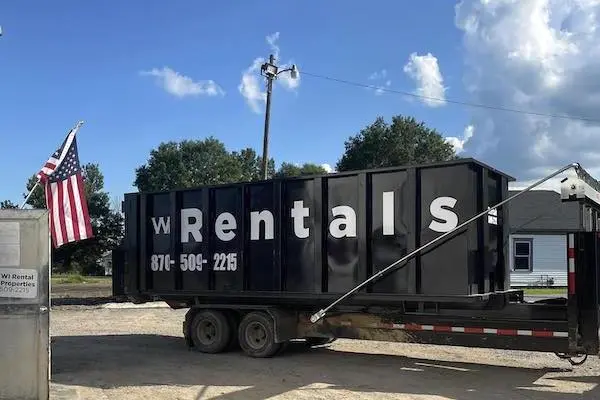 WI Rentals 40 yard roll-off dumpster