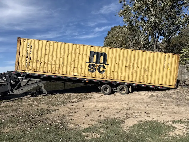 WI Rentals shipping container available for sale